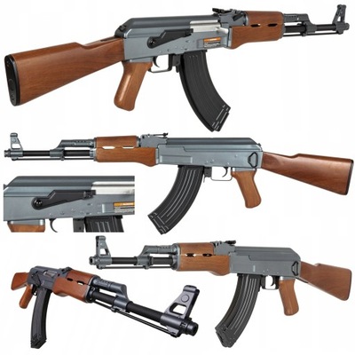 KARABINEK Szturmowy ASG CYMA Replika AK-47 CM028 380 FPS regulowany Hop-Up