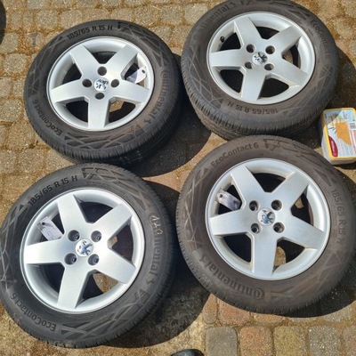 ЛІТО КОЛЕСА 15'' PEUGEOT 207 208 307 301 PARTNER 185/65 R15 4X108 +ГВИНТИ