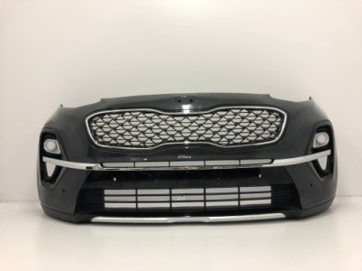 Kia sportage iv lift 2018- бампер передній фото №1