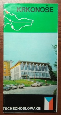 Czechosłowacja Karkonosze stary folder lata 70-te