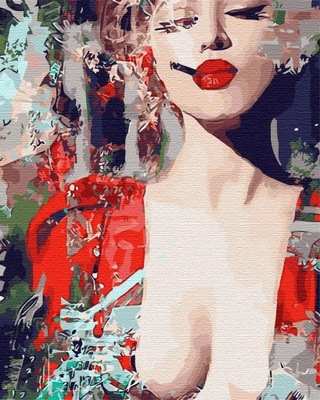 Obraz MALOWANIE PO NUMERACH 40x50 cm Na Prezent