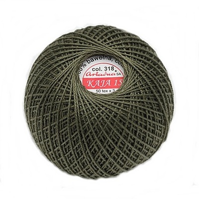 Kordonek Kaja Ariadna 50x3 30g kolor 318