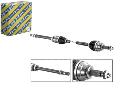 Привідний вал привідна 1021mm renault talisman 1.6d 06.15- snr фото №1