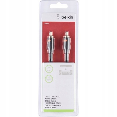 Kabel audio cyfrowe Cinch cyfrowy Belkin 1m