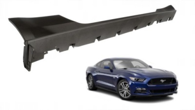 Накладка молдинг порог ford mustang 2015-2023 порог правый пассажира фото №1