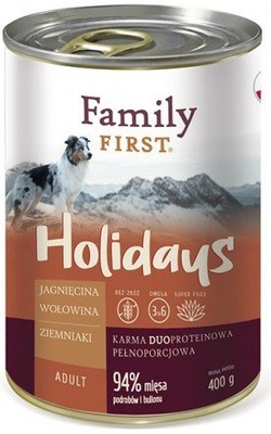 Family First | Holidays | Jagnięcina wołowina 400g