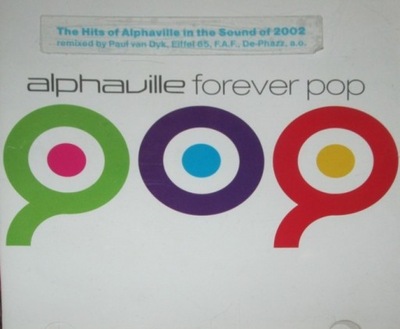 Alphaville -Forever Pop cd 2001 Remixed