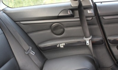 Обшивка оббивка двері лівий задній bmw e92 шкіра фото №1