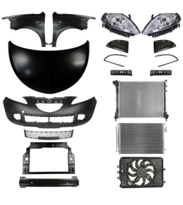 Lancia ypsilon 11-15 капот бампер крыло решётка радиатора фото №1