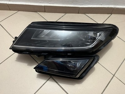 SKODA KODIAK KODIAQ COMPLETO DIODO LUMINOSO LED 566 16- FARO PARTE DELANTERA PARTE DELANTERA IZQUIERDA  