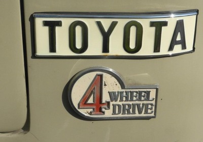 TOYOTA LAND CRUISER 1962 To 1980 Emblem In Metal 