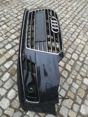 Audi a6 c7 4g lift s-line бампер передний lx5r фото №1