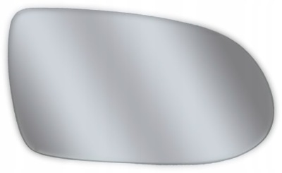 Вкладыш зеркала mercedes sl r230 04-8 плоское правое фото №1