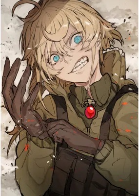 Plakat Anime Manga Youjo Senki yjs_013 A2