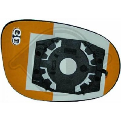 Diederichs 3463226 скло дзеркало, дзеркало зовнішнє фото №1