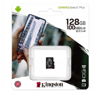 Karta pamięci SDXC Kingston SDCS/128GBSP 128 GB