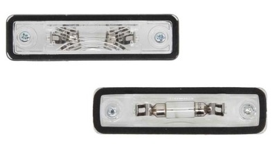 Лампа освещение номерного знака opel astra f g kombi фото №1