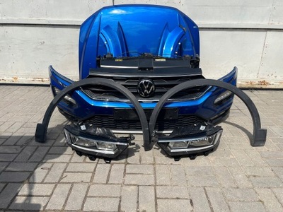 Vw t-roc перед капот бампер лампи крила pas фото №1
