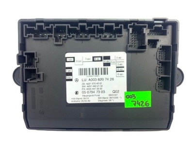 Mercedes модуль блок управления дверь a0038207426 фото №1