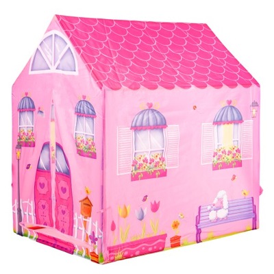Namiot różowy domek ogrodowy dla dzieci IPLAY