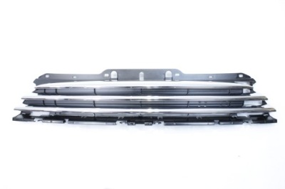 Решётка декоративная крышки двигателя капот бампера хром mini r55 r56 r57 r58 фото №1