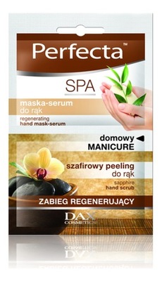 Perfecta Spa Manicure Domowy Peeling Maska do rąk