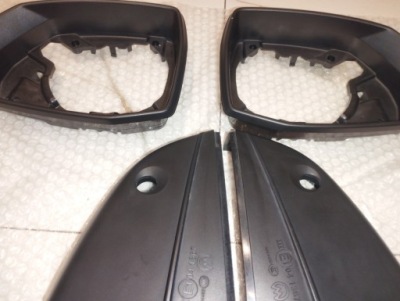 Оригінал корпус дзеркало середня рамка права audi q5 sq5 q7 sq7 ii 2 ll фото №1