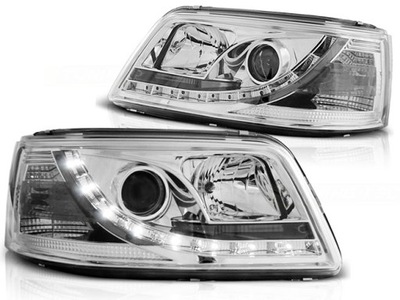 FAROS REJILLAS VW T5 03-09 DAYLIGHT CROMO  