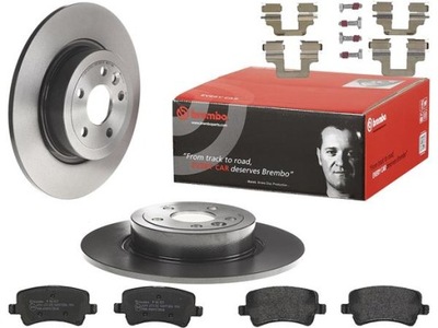 BREMBO DISCOS + ZAPATAS T RANGE ROVER EVOQUE I 317MM  