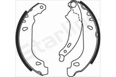 КОЛОДКИ ТОРМОЗНЫЕ STARLINE BC 07490