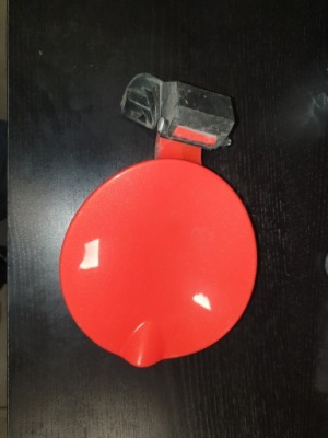 Крышка разъём зарядки fiat 500e usa electric 2015- фото №1