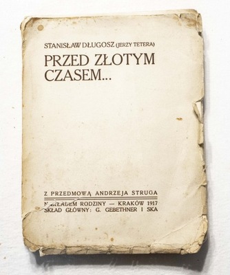 STARA KSIĄŻKA PRZED ZŁOTYM CZASEM 1917