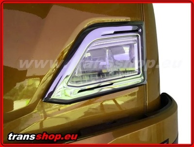 Scania ng r s highline wysoka нержавіюча рамка лампа дахові фото №1