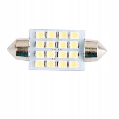 CAR 16 SMD DIODO LUMINOSO LED 3528 39MM INTERIOR GIRLANDA  