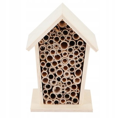 Drewniany domek dla pszczół owadów drewniane