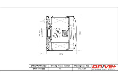 DRIVE+ ФИЛЬТР МАСЛА VOLVO БЕНЗИН 2.0 90-92 740