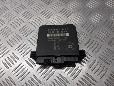 Модуль двері правий задня mercedes w203 2038202285 фото №1