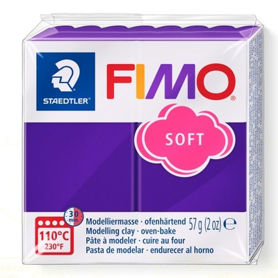 Staedtler Fimo Soft MASA PLASTYCZNA FIOŁKOWY 57g 8020-63