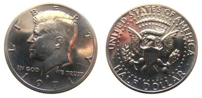 B266. USA HALF DOLLAR, 1971 MENNICZA