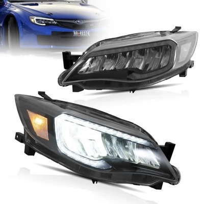 UNIDAD FAROS COMPLETO DIOPARA LUMINOSO LED PARA FAROS PARTE DELANTERA SUBARU IMPREZA WRX STI 2008-2014  