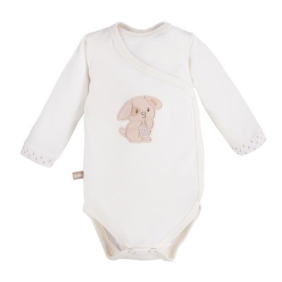 EWA NEWBORN Body REGL DŁ ecru 56