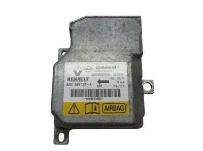 Датчик подушка безопасности 8201229153a renault kangoo ii 2008- фото №1