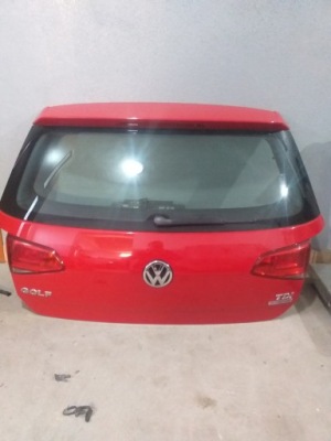 Кришка багажника багажника vw golf vii ly3d 5 двері hb фото №1
