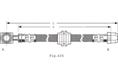 TRW FIL DE FREIN ÉLASTIQUE MINI (R50 R53) (R52) 