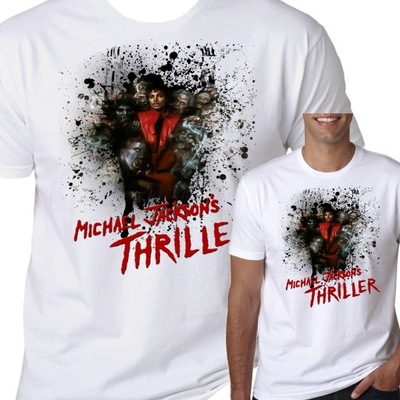 T-Shirt KOSZULKA MICHAEL JACKSON THRILLER M 0825