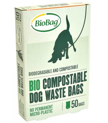 BioBag Biodegradowalne worki na psie odchody 50x