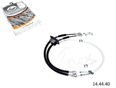 CABLE PALANCA CAMBIOS DE TRANSMISIÓN L/P FIAT 500 500 C 0.9 09.09- LINEX  