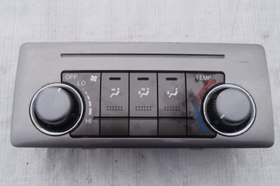 Блок управления панель обдув задняя toyota highlander ii 2 фото №1