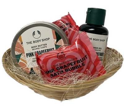 THE BODY SHOP ZESTAW GRAPEFRUIT PREZENT UPOMINEK