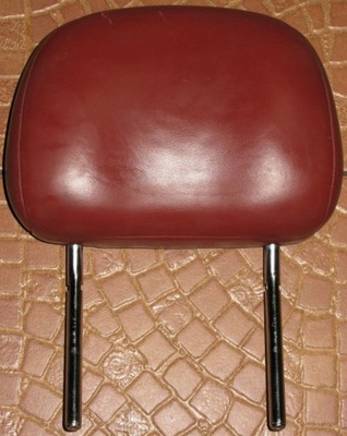 HEAD REST RED LEATHER OPEL ASTRA II G 2 COUPE BERTONE  